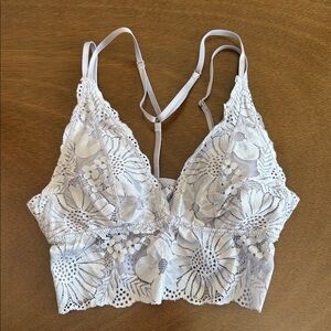 Aerie Floral Lace Bralette